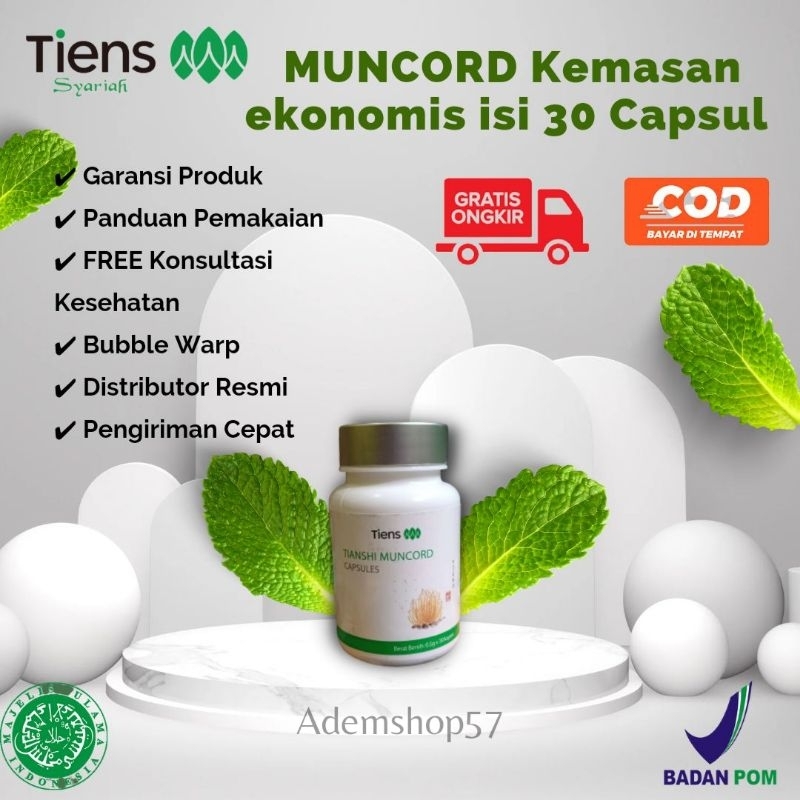 MUNCORD KECIL ISI 30 KAPSUL