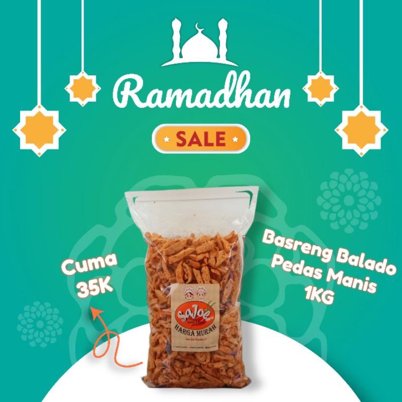 

Basreng Balado Daun jeruk 1kg
