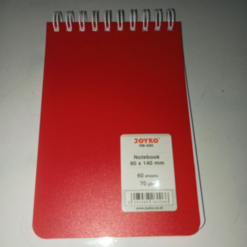 

NOTES SPIRAL SOBEK ATAS UKURAN A6 MERK JOYKO