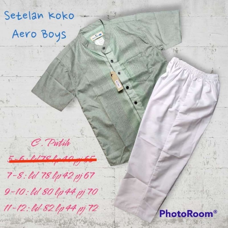SETELAN KOKO AERO BOYS