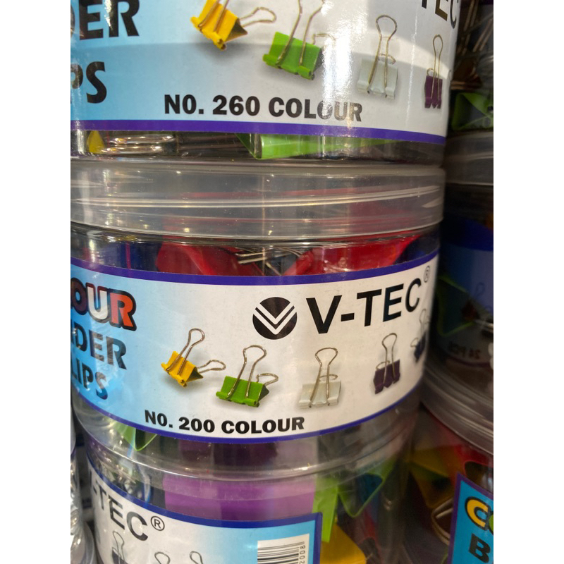 

Binder Clip V-Tech 200 (24pcs)