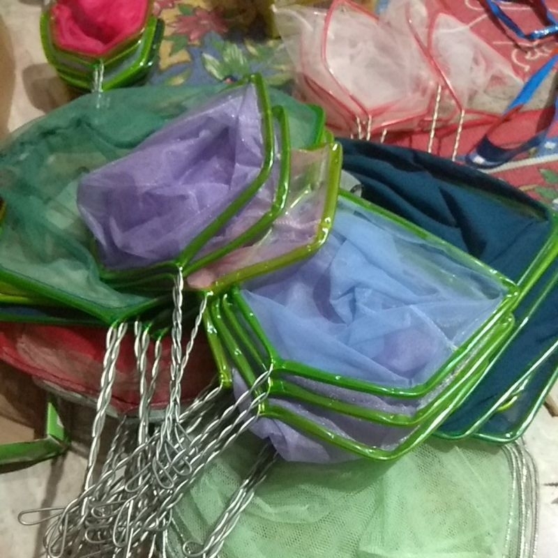 (1pcs) Serok, jaring, seser, ikan hias kecil - besar