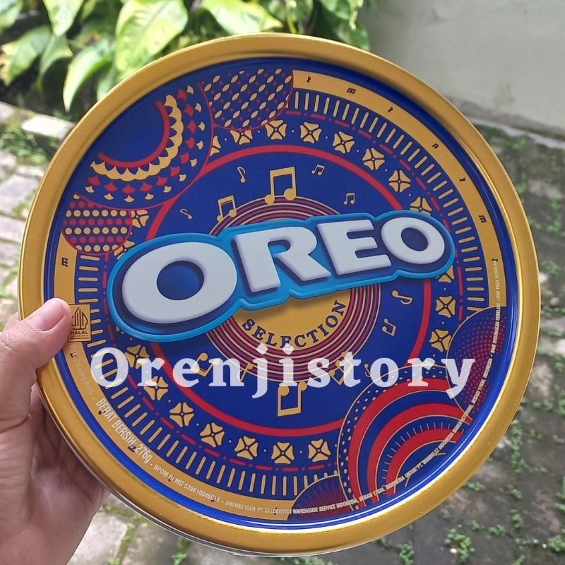 Oreo kaleng 276gr jajan lebaran kue lebaran