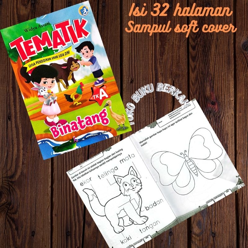 buku tematik tkA untuk pendidikan anak usia dini