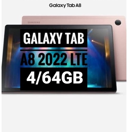 Samsung Galaxy Tab A8 2022 4/64 LTE New Tab A8 2022 64GB Resmi SEIN