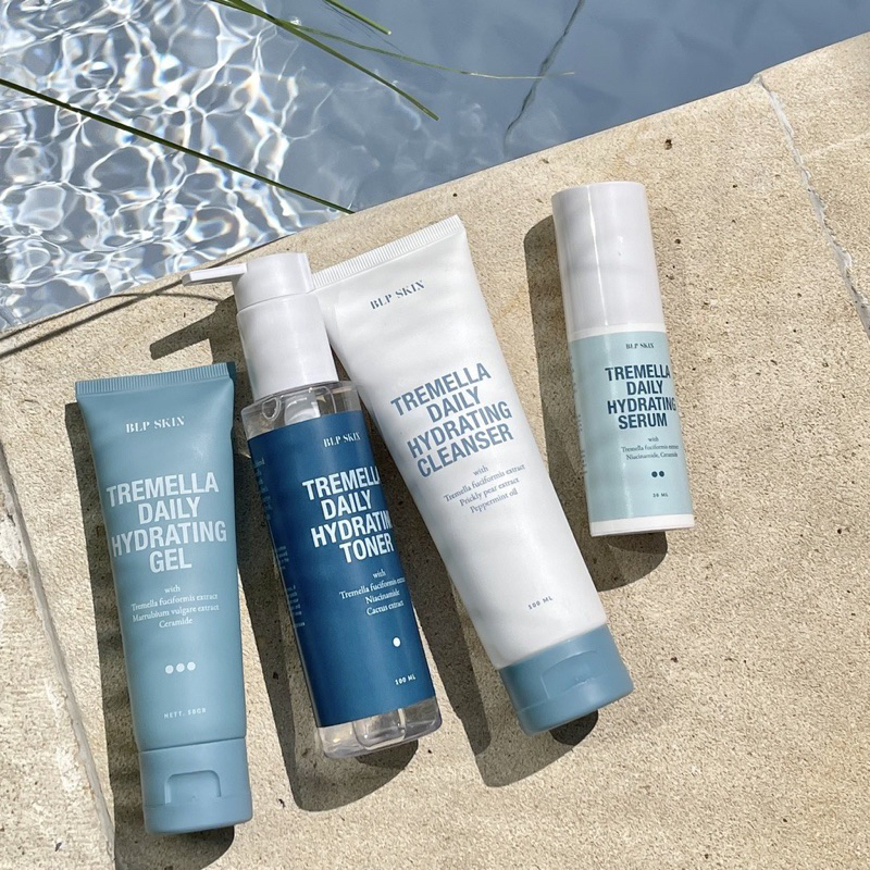 BLP Tremella Daily Hydrating - Cleanser Toner Serum By Lizzie Parra Original BPOM COD