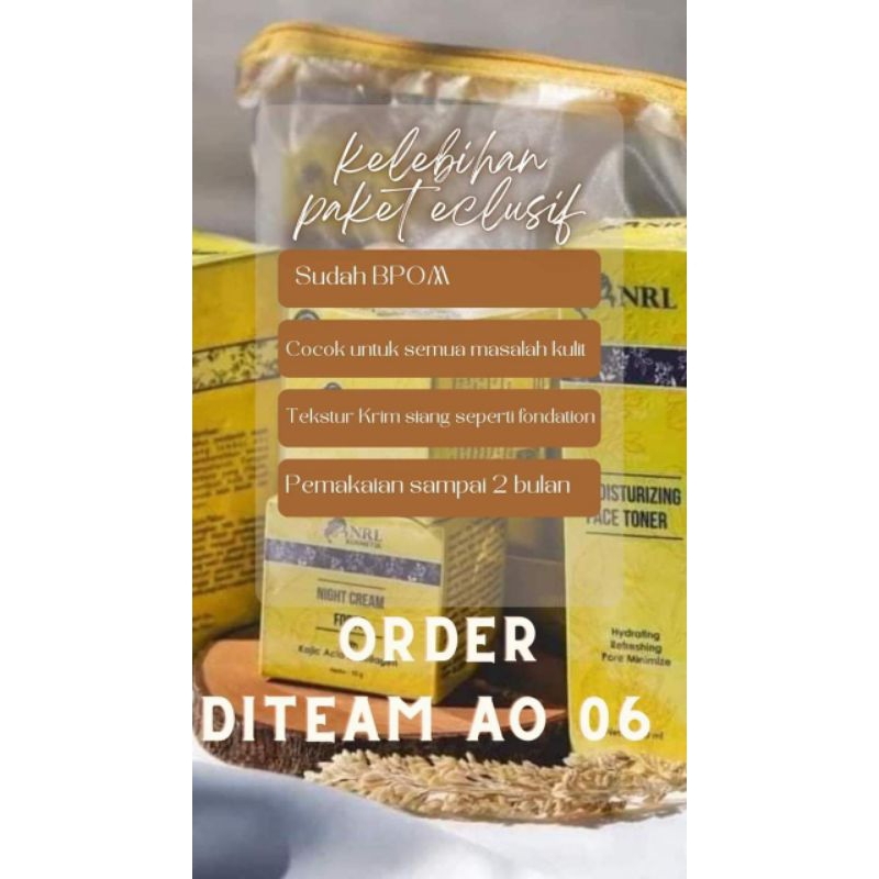CREAM NRL EKSLUSIF BPOM ORIGINAL