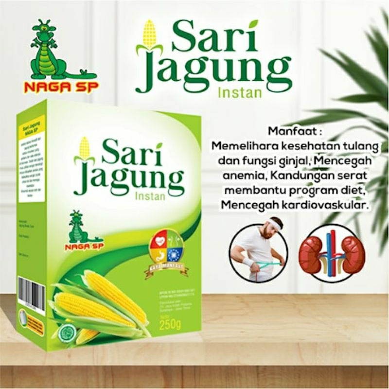 

Sari Jagung Naga SP 250g Cocok untuk anda yang pingin diet