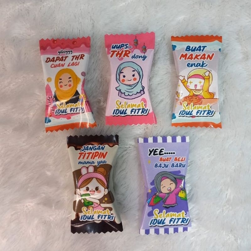 

Angpao THR Lebaran Model Permen/Amplop Lebaran Unik & Lucu