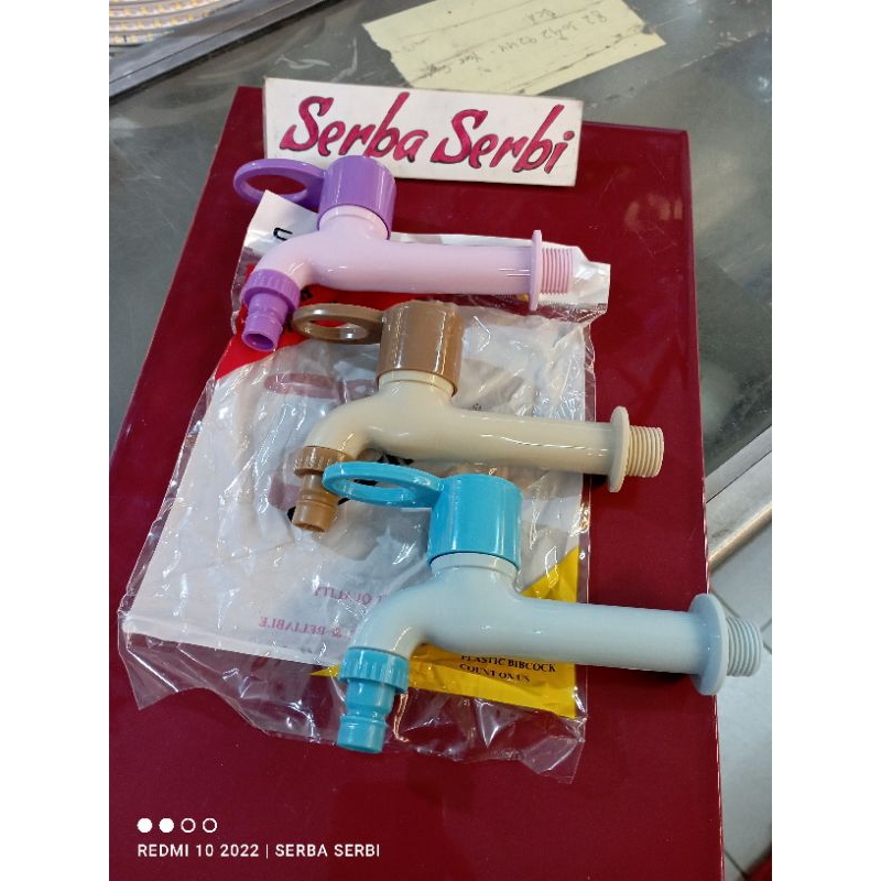 (KRAN PVC PANJANG) Kran keran air Pvc panjang 1/2"