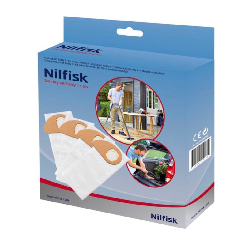 DUST BAG FOR VACUUM CLEANER BUDDY II NILFISK 1 SET / KANTONG DEBU VACUUM CLEANER BUDDY II NILFISK