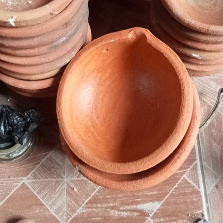 Kowi Tanah Liat Pelebur Emas termurah 12 cm