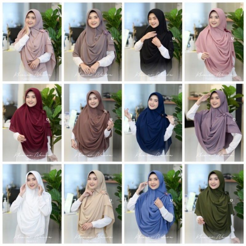 Khimar Naura by Uzma Hijab
