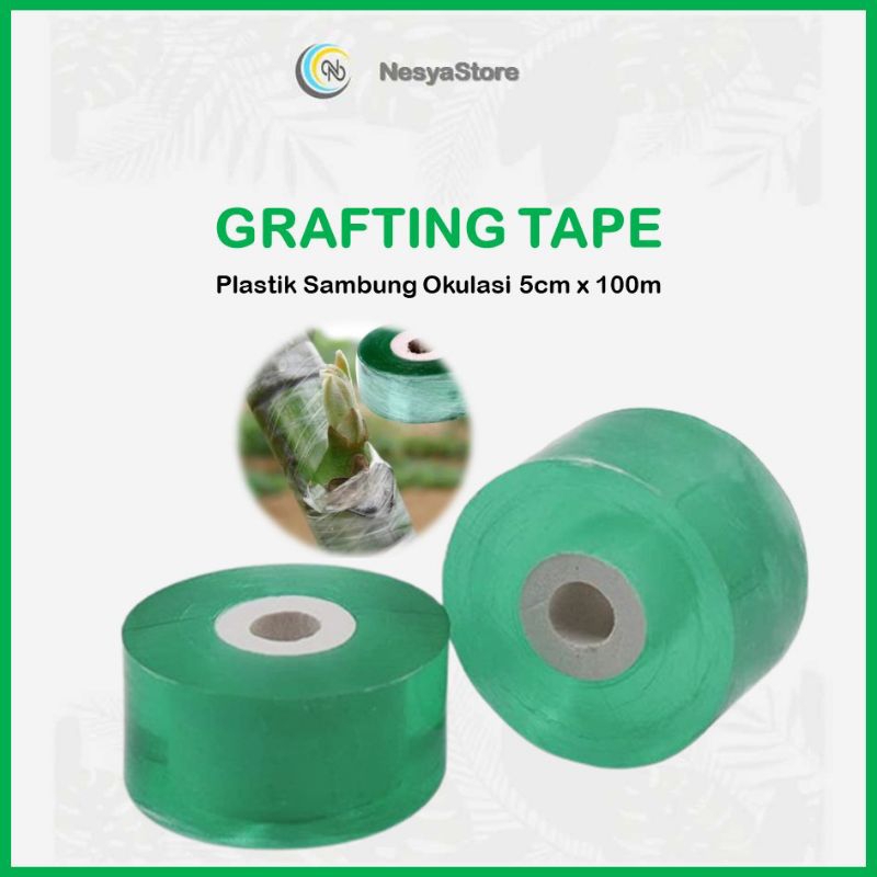 Grafting Tape 5cm x 100 meter Okulasi Cangkok Sambung Pucuk- Grafting Tape