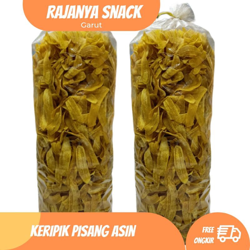 

Keripik Pisang Asin/ Manis Murah Berkualitas 250 Gram