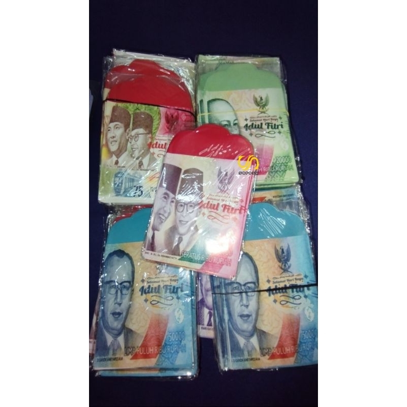 

Amplop Lebaran Motif Uang 100k