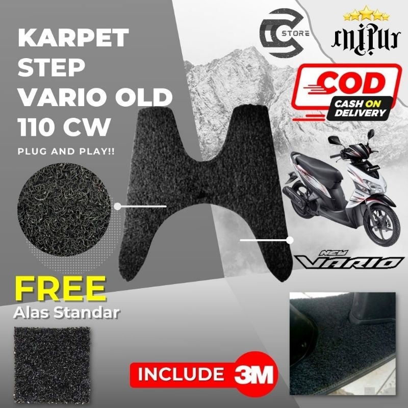 Karpet Vario 110 karbu / Karpet Vario CW / Karpet Vario 110 old / Karpet Honda Vario