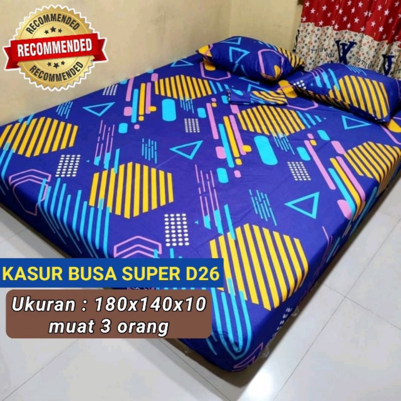 Kasur Busa Promo Premium 140X180 180X140X10 D26 Lantai Murah Anak Kos Kost Kosan Perempuan Laki laki