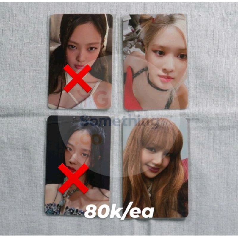 BLACKPINK PHOTOCARD/PC  LIGHTSTICK AND LONG SLEEVE