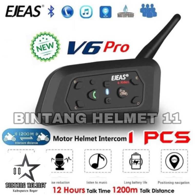 INTERCOM EJEAS V6 PRO