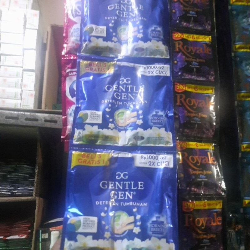 Gentle gen renceng 16sachet @1000an