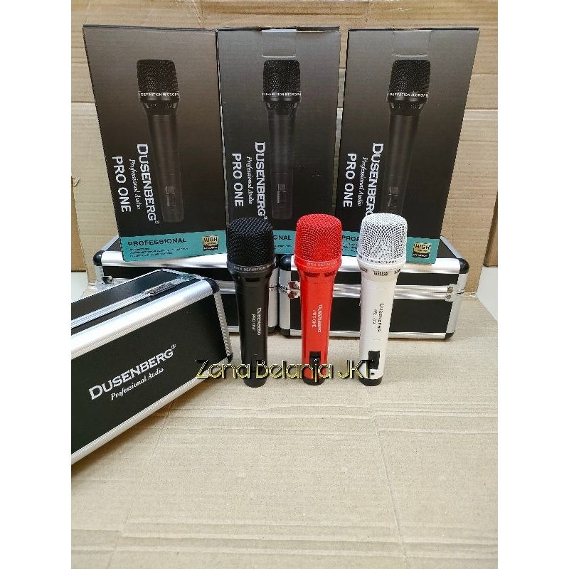 Microphone Mic Kabel Dusenberg PRO ONE Vokal Dymanic Karaoke Original