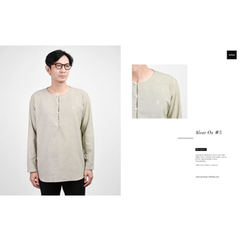 kemeja koko kurta distro original warning clothing