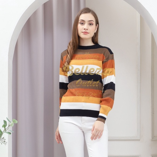 Belleza outlet baju rajut Cardigan rajut atasan wanita Summerly Sweater