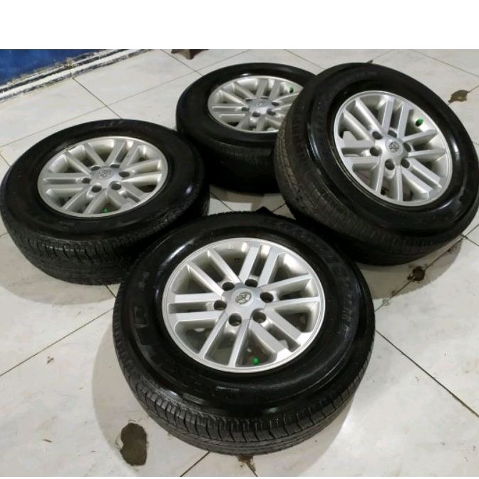 velg oem copotan mobil Toyota Fortuner ring 17 velg dan ban copotan murah R17