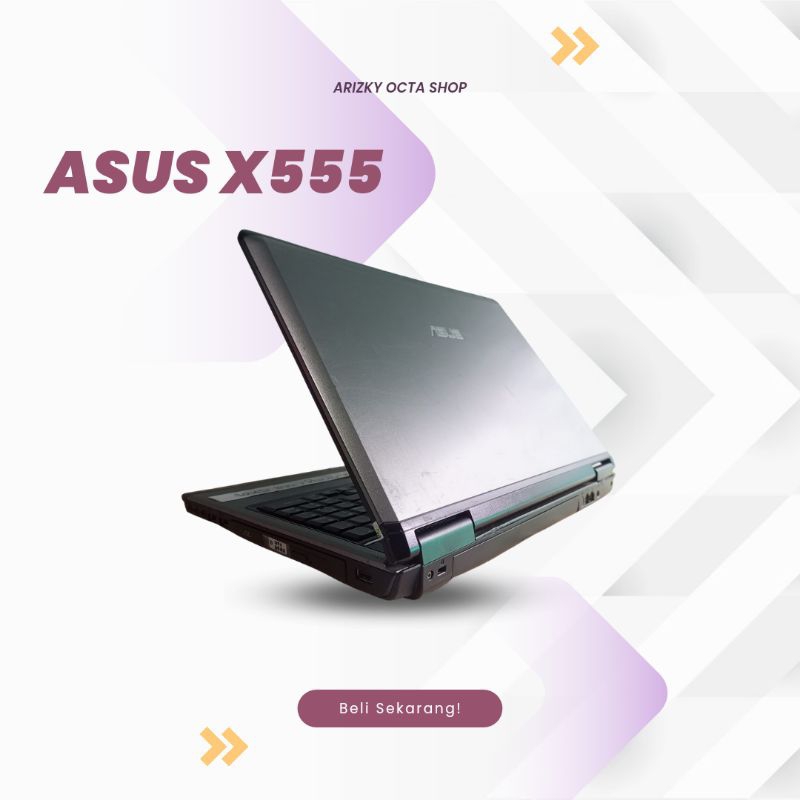 Laptop Asus Core2Duo murah abis ram 2gb hdd 320gb dvd wifi