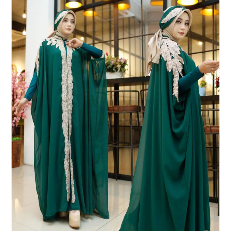 FASHION MUSLIM // KAFTAN JODHA PLUS INNER DAN TURBAN // SERAGAM KELUARGA // BAJU PESTA // BAJU WISUDA // GAMIS TERBARU // BAJU LEBARAN // KAFTAN INDONESIA // BY RISKA MODE