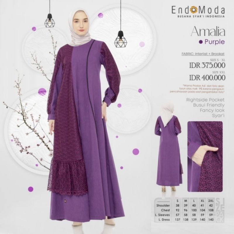 AMALIA DRESS BY ENDOMODA