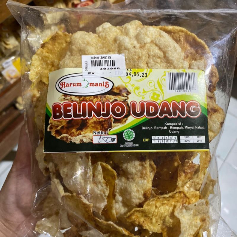 

Belinjo Udang Blinjo Harum Manis Melinjo Mlinjo Matang 150 Gram