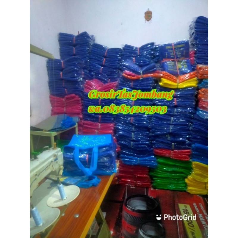 Tas Parcel / Tas hajatan kotak nasi R10 / Tas Lebaran / Tas kain