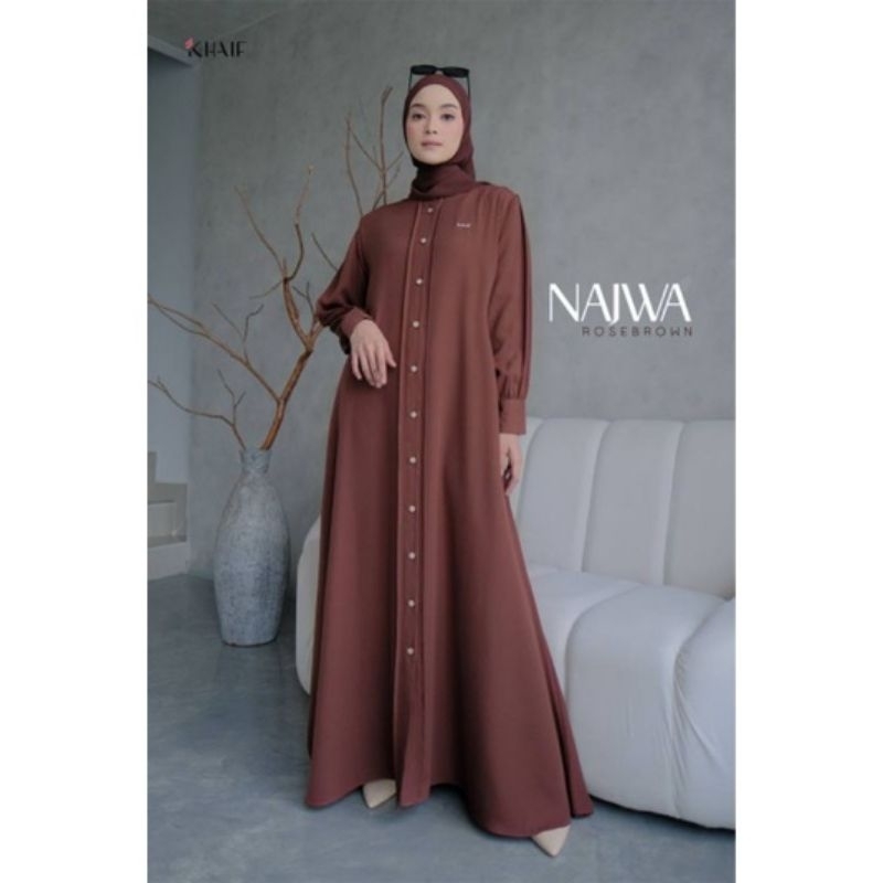 NAJWA DRESS BY KHAIF (Ready uk L Ld = 100cm)