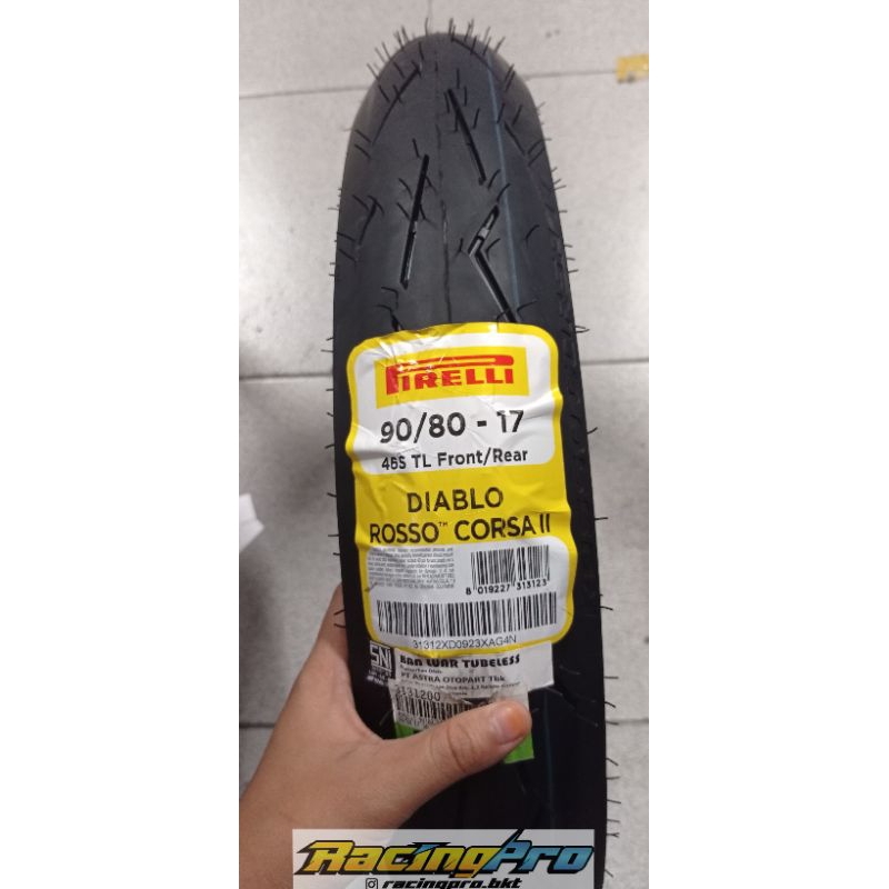 ban pirelli diablo rosso corsa II 90/80-17 ban race pirelli diablo rosso corsa 2 90 80 17