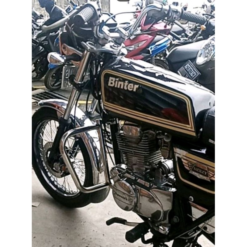 ID ENGINE GUARD PELINDUNG MESIN CB 100 125 GL TIGER GL PRO BINTER MEGAPRO VERZA