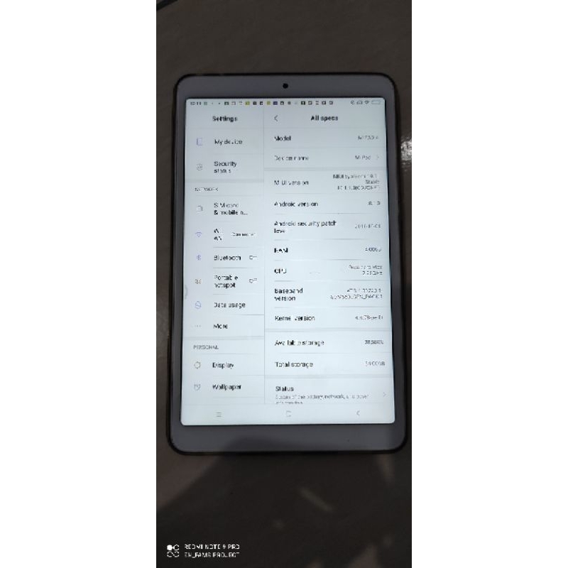 Xiaomi Mi Pad 4 Second
