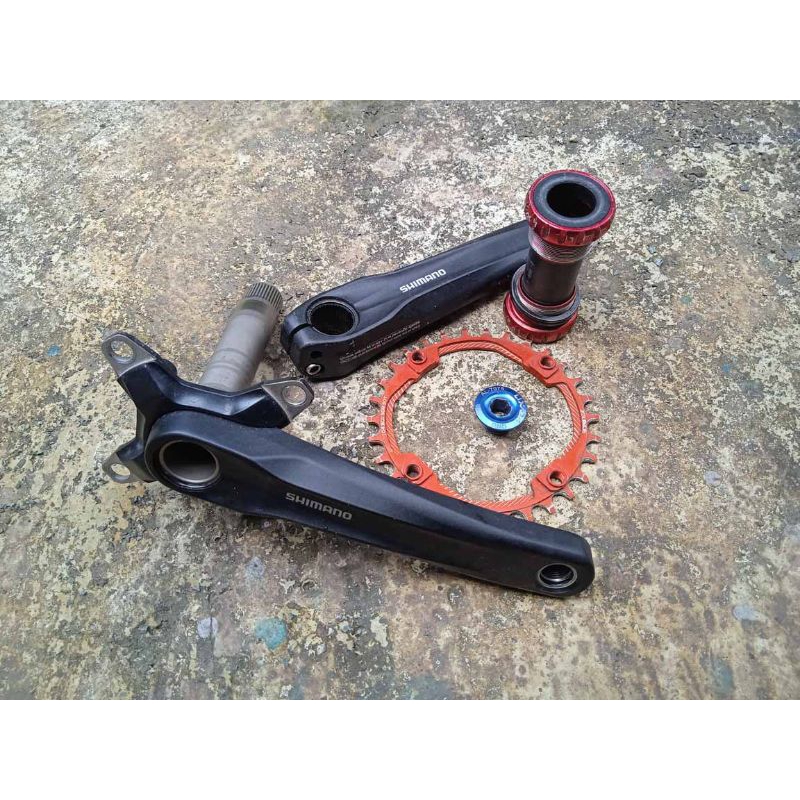 crank ht2 Shimano Acera MT300 plus chainring 30t