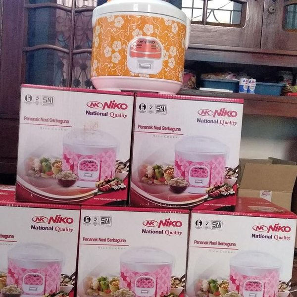 RICE COOKER MEGIC COM  MURAH  NK-18 NIKO 1.8 LITER GARANSI RESMI