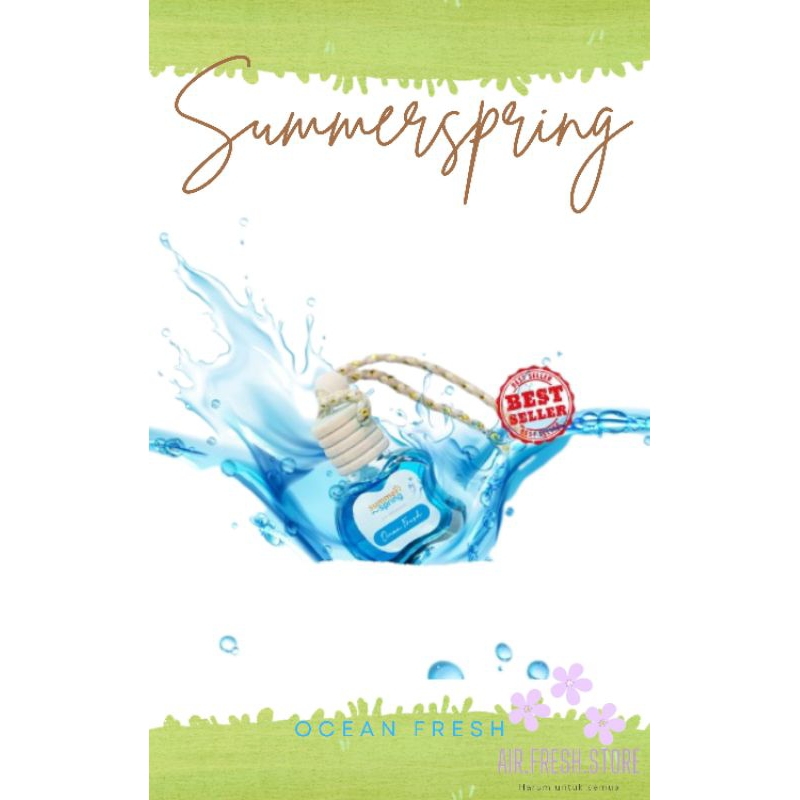 Pengharum Ruangan Kamar Mandi Ac Kamar Tidur Botol Apel Summer Spring