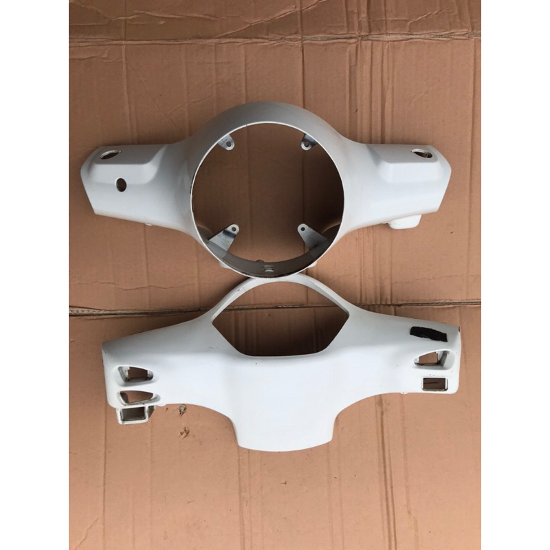 COVER BATOK SET DEPAN BELAKANG VESPA MATIC LX BEKAS ORIGINAL