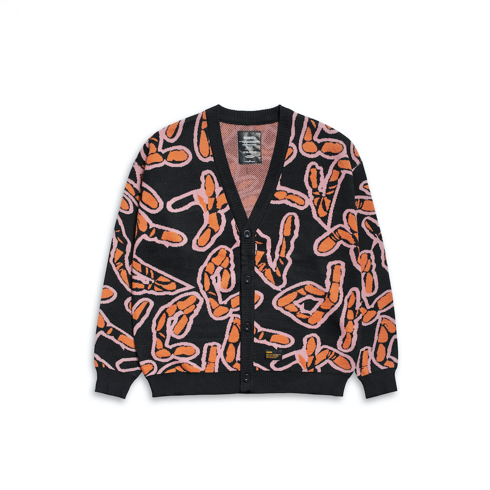 Vearst Knitwear Cardigan Bricker Black