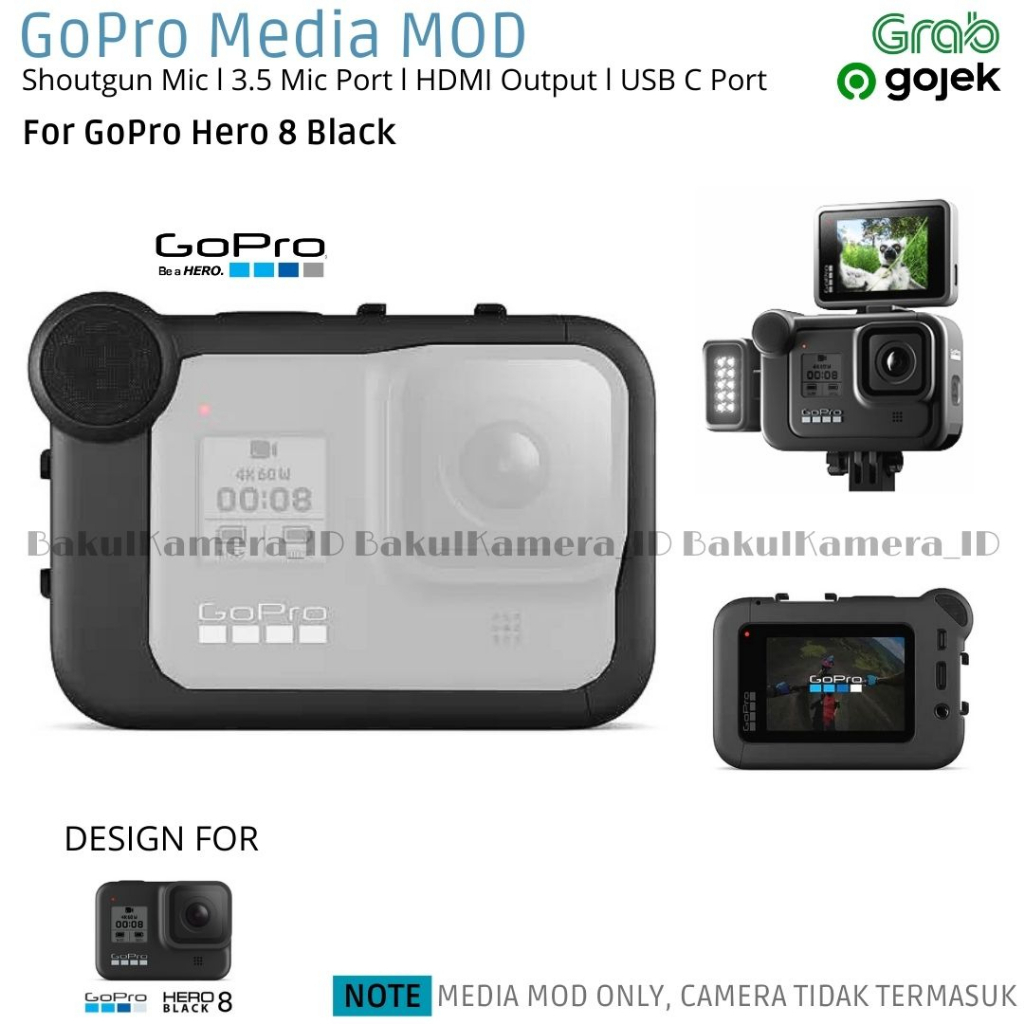 GoPro Media Mod For GoPro Hero 8 Black