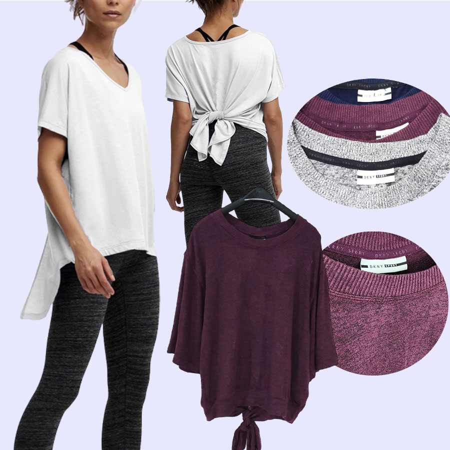 ATASAN SPORT WANITA DKNY05 TIEBACK TOP