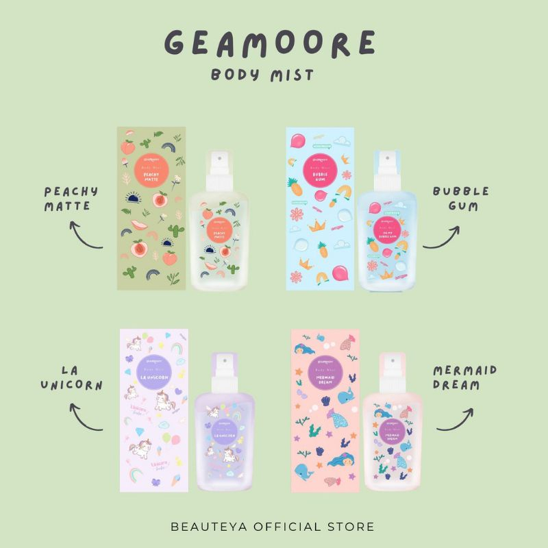 GEAMOORE BODY MIST 30 ML DAN 70ML