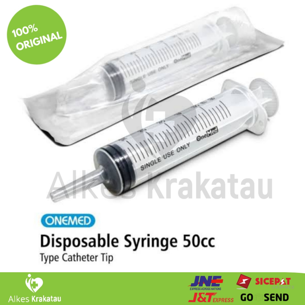 Catheter Tip 50cc 50ml OneMed