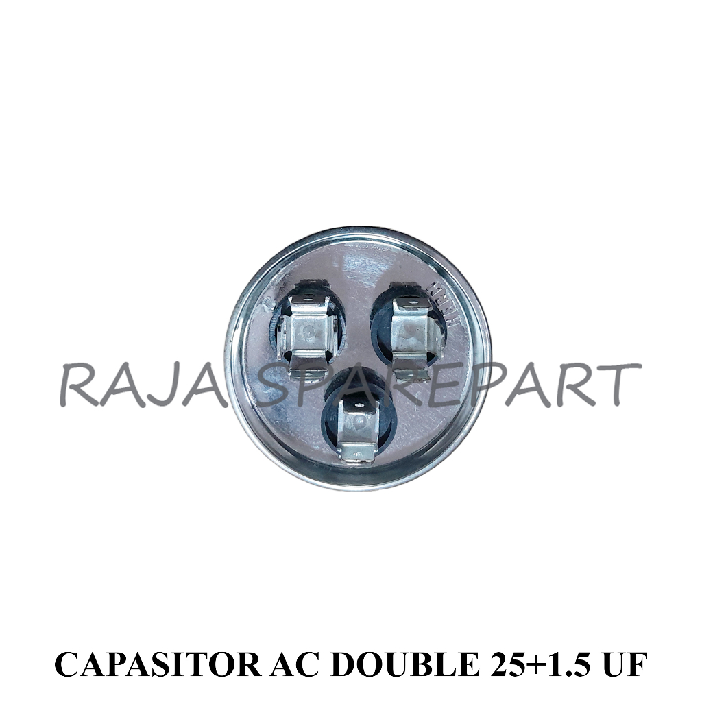 Capasitor Running AC Double 25+1,5UF