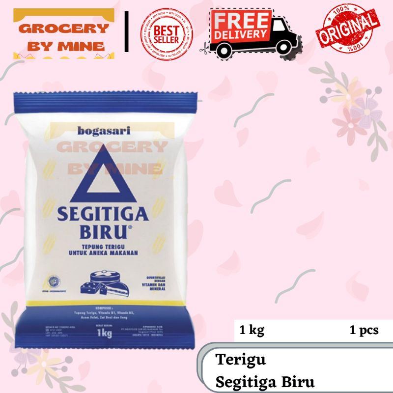 

TERIGU SEGITIGA BIRU 1kg