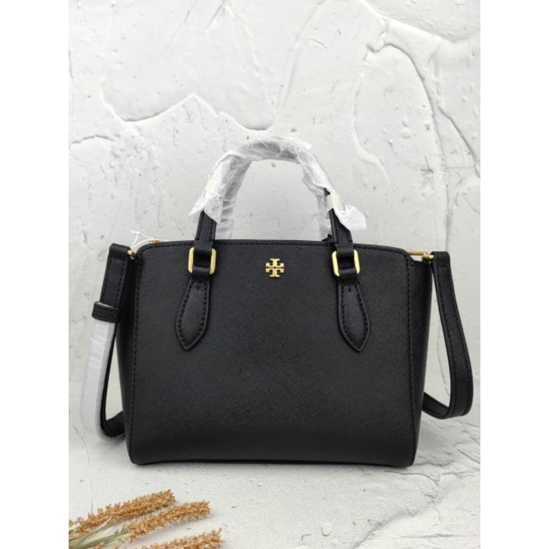 TB Emerson Mini Top Zip Tote Black